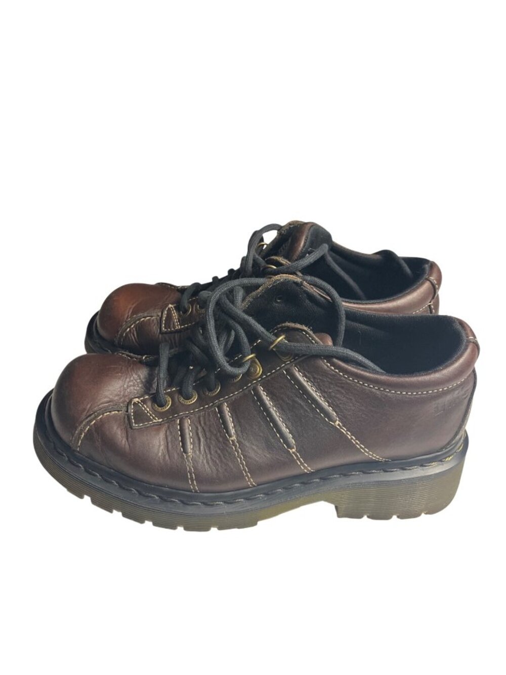 Dr. Martens 9764 Chunky Brown Leather Oxford Shoes Men’s US 7 Women’s 8 Y2K